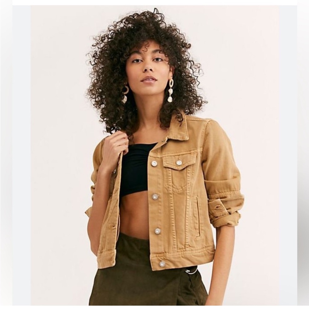 Free People Rumors Denim Jacket | L